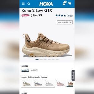 Hoka Kaha 2 Low GTX
